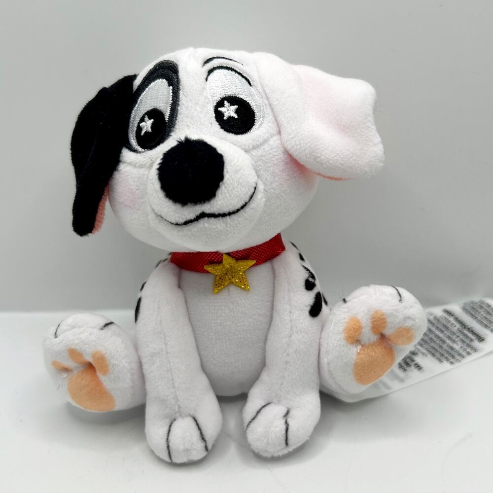 Disney Wishables 101 Dalmatians Shimmer Series Patch Puppy Plush EUC